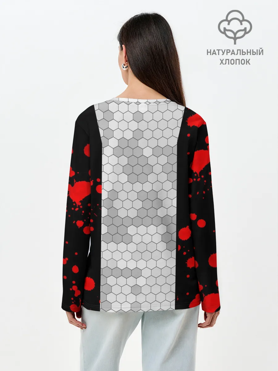 Лонгслив женский. Хлопок / Fortnite: Штурмовик