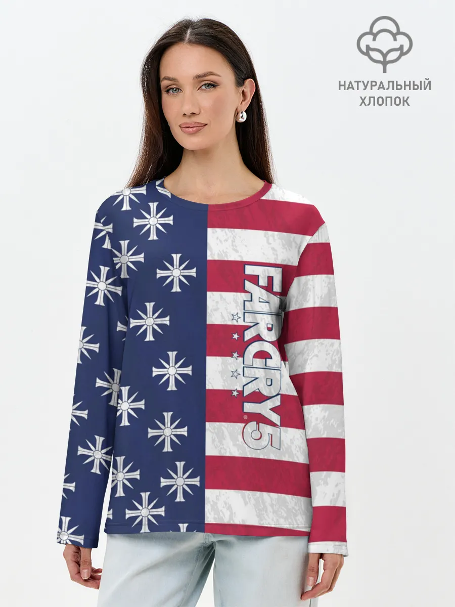 Лонгслив женский. Хлопок / FAR CRY 5