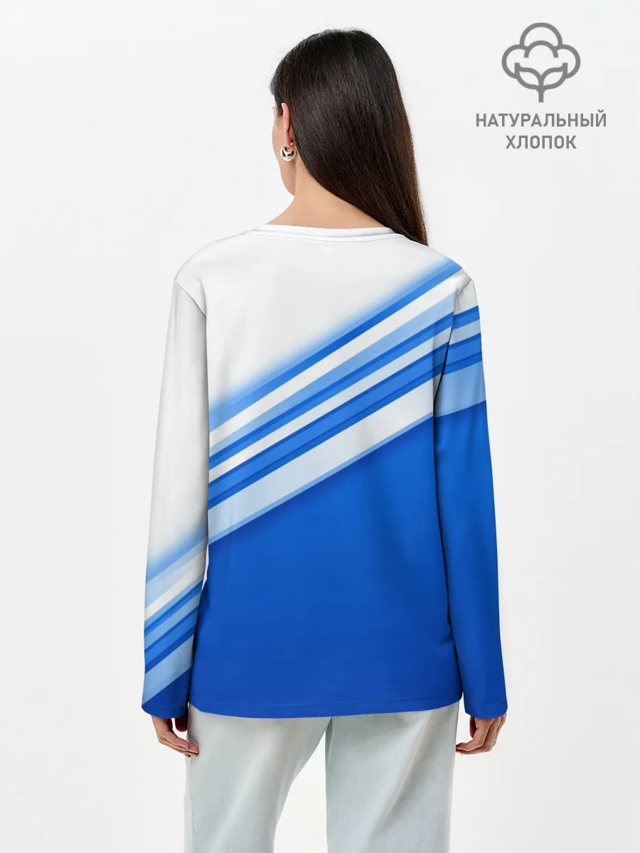 Лонгслив женский. Хлопок / Россия