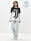 Лонгслив женский. Хлопок / Ronaldo Juventus