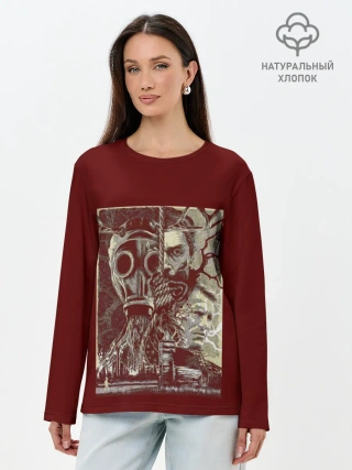 Лонгслив женский. Хлопок / True Detective