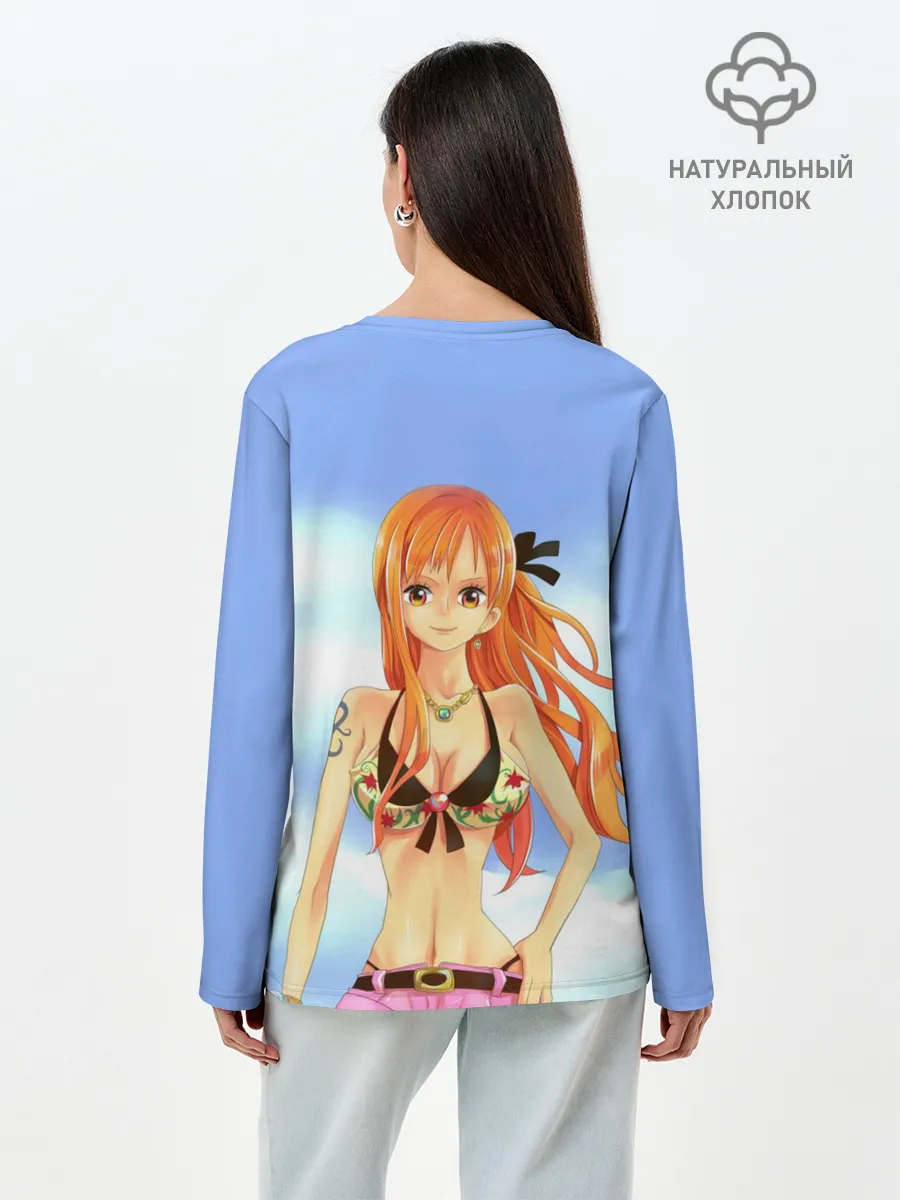 Лонгслив женский. Хлопок / Рыжая Нами