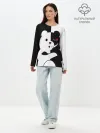 Лонгслив женский. Хлопок / MONOKUMA / МОНОКУМА