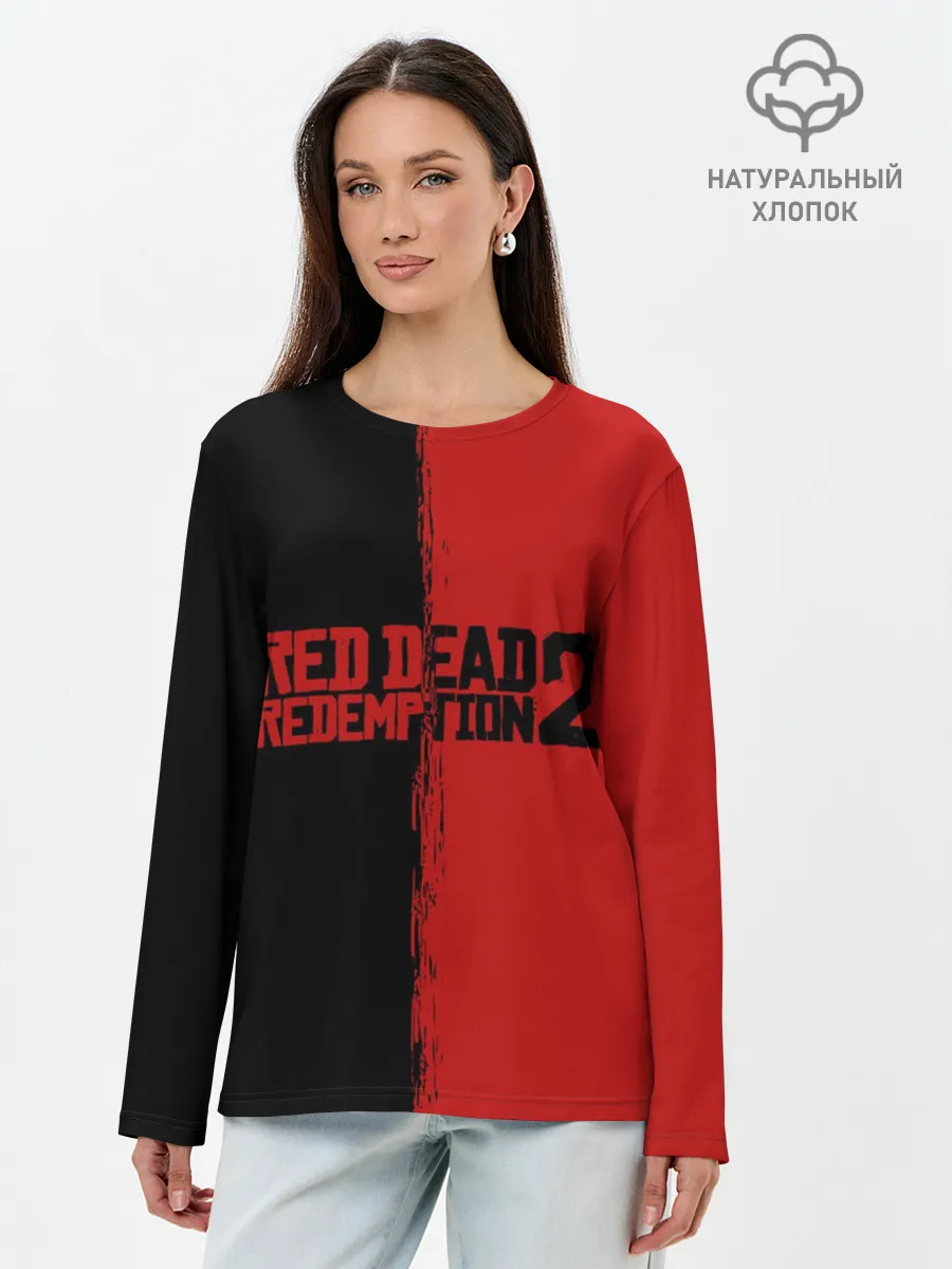 Лонгслив женский. Хлопок / RED DEAD REDEMPTION 2 | RDR2