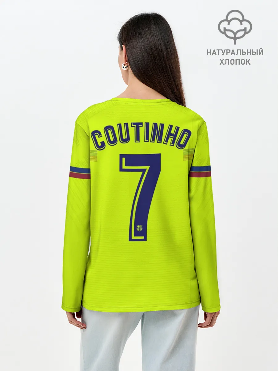 Лонгслив женский. Хлопок / Coutinho away 18-19