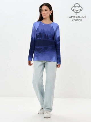 Лонгслив женский. Хлопок / Firewatch