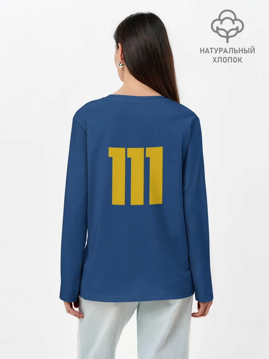 Лонгслив женский. Хлопок / FALLOUT VAULT 111