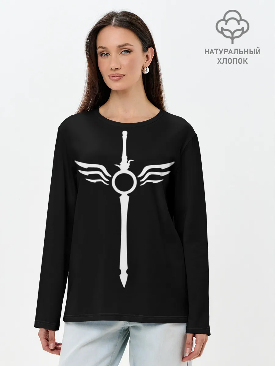 Лонгслив женский. Хлопок / DEVIL MAY CRY SWORD