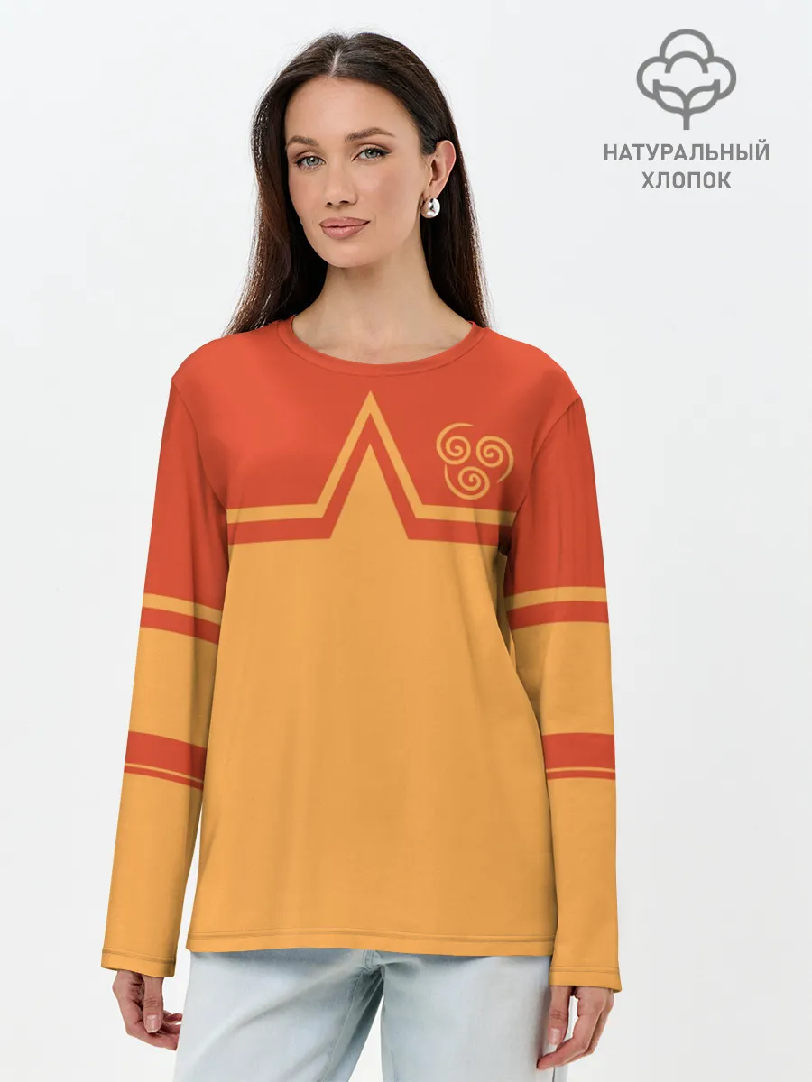 Лонгслив женский. Хлопок / AVATAR - AANG