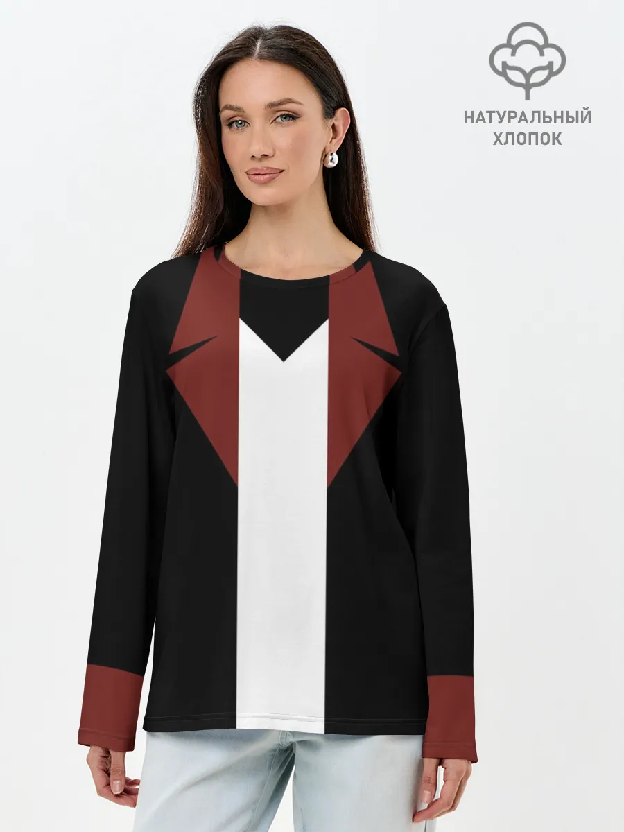 Лонгслив женский. Хлопок / DMC 5 DANTE