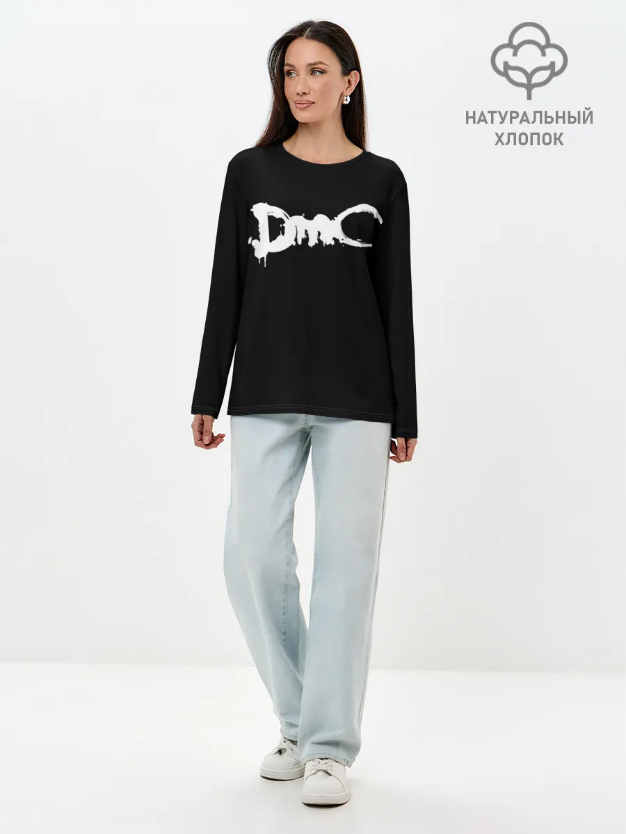 Лонгслив женский. Хлопок / DEVIL MAY CRY