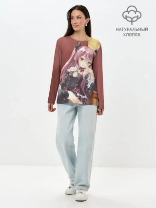 Лонгслив женский. Хлопок / Последний Серафим