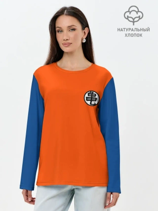 Лонгслив женский. Хлопок / KAME SENIN KANJI