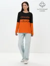 Лонгслив женский. Хлопок / Orange Is the New Black
