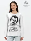 Лонгслив женский. Хлопок / Pablo Escobar