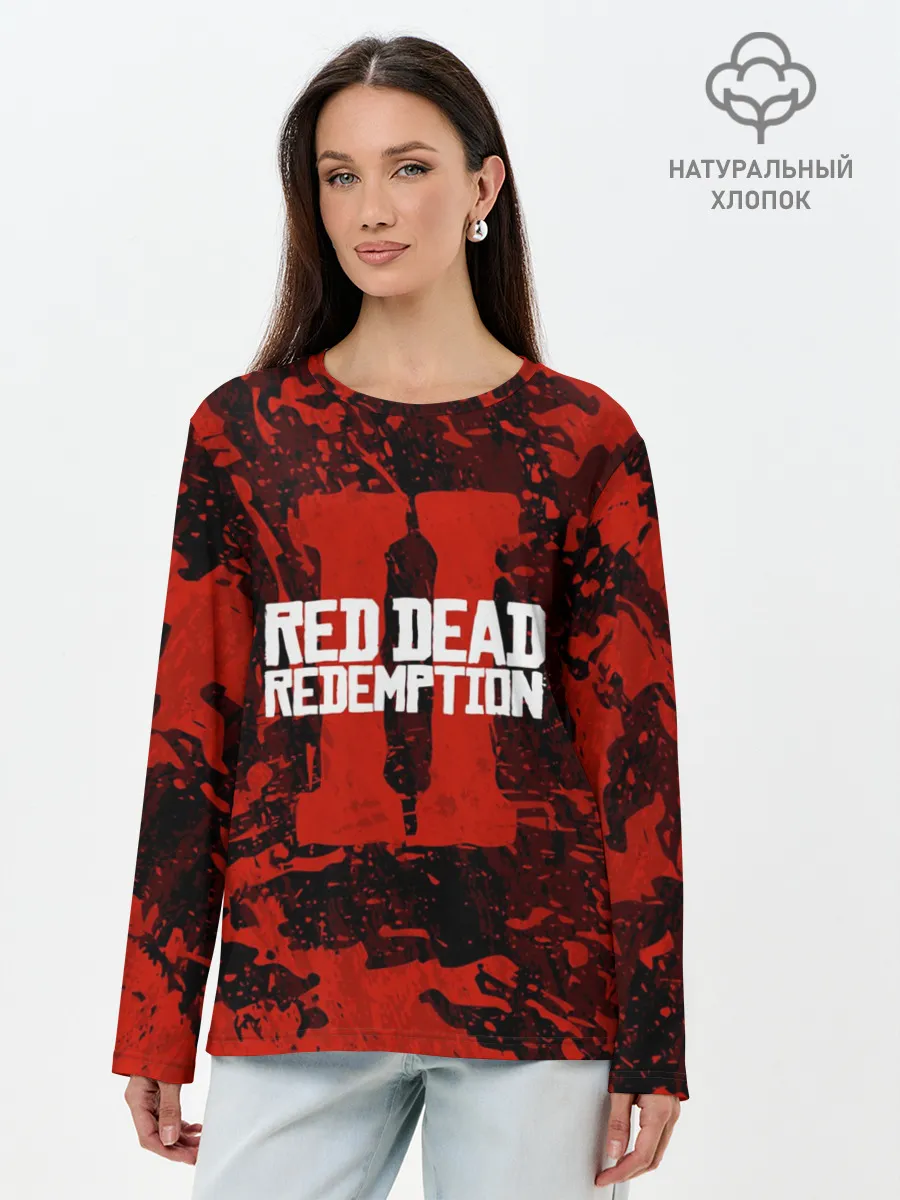 Лонгслив женский. Хлопок / RED DEAD REDEMPTION 2