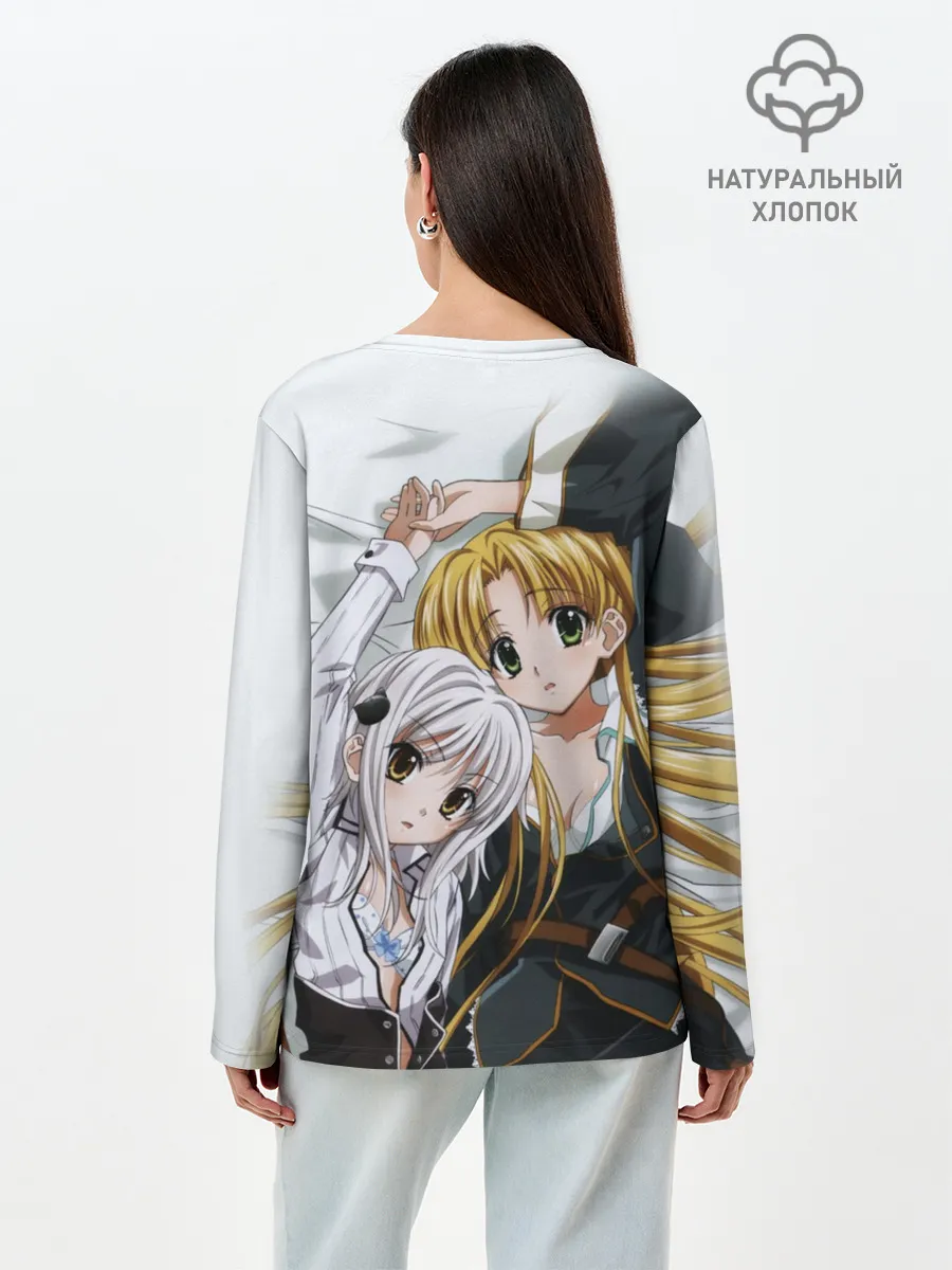 Лонгслив женский. Хлопок / High School