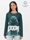 Лонгслив женский. Хлопок / DOOM