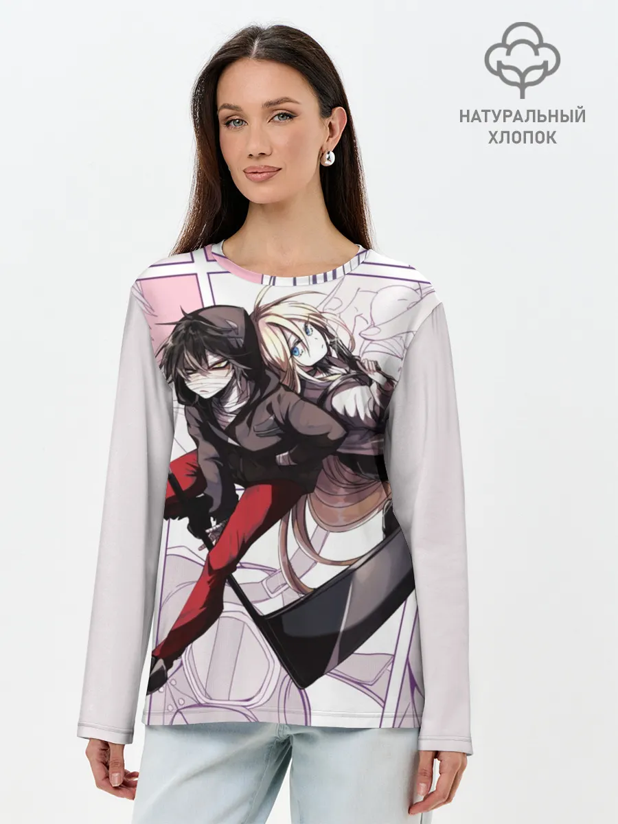 Лонгслив женский. Хлопок / Zac