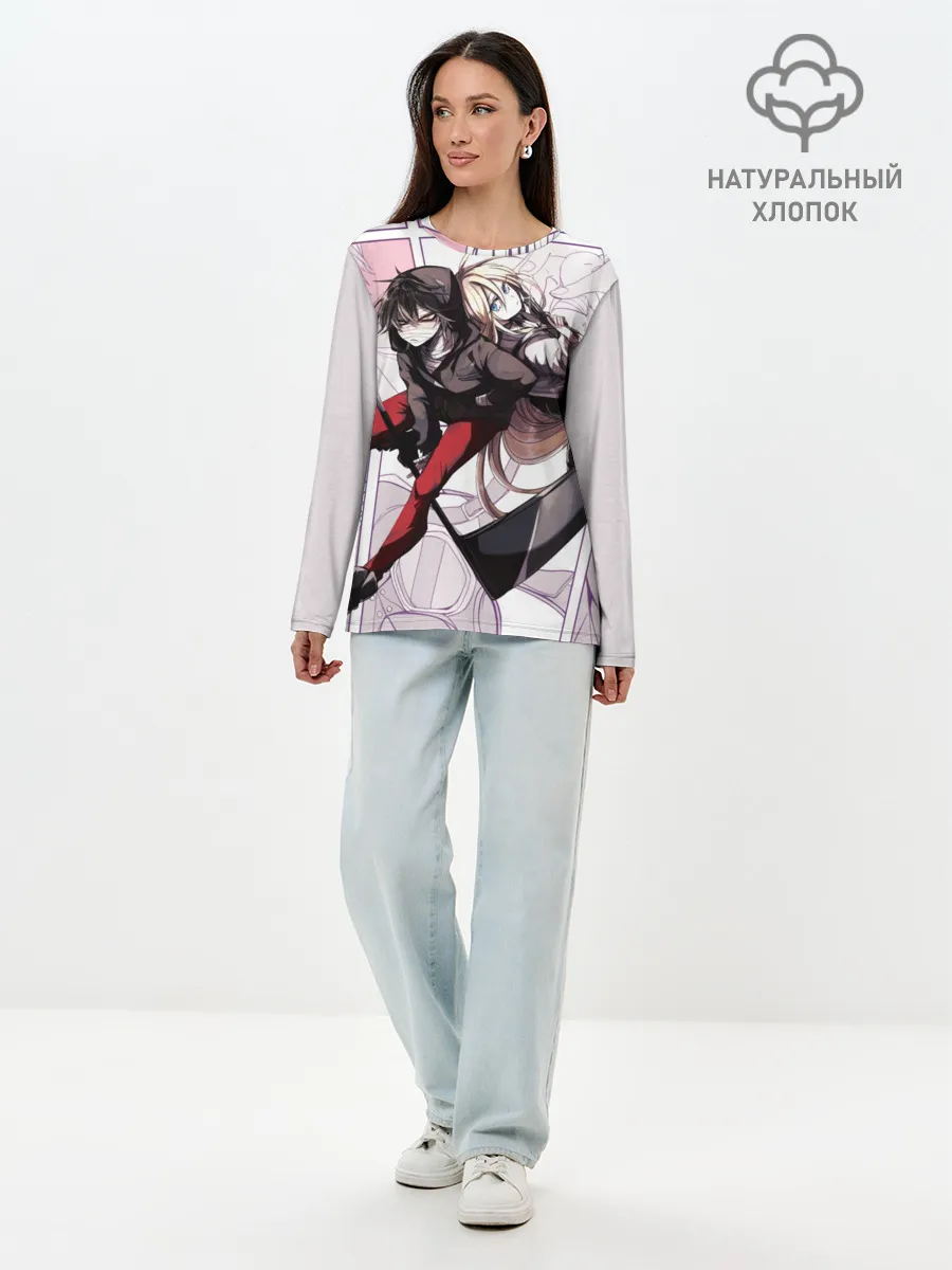 Лонгслив женский. Хлопок / Zac