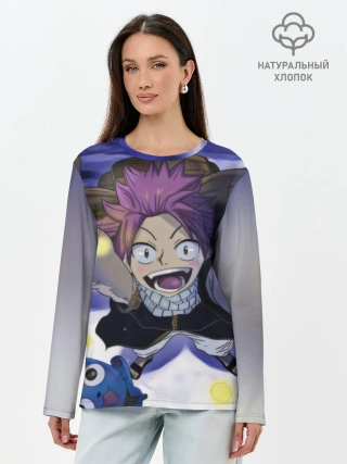 Лонгслив женский. Хлопок / Нацу