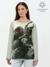 Лонгслив женский. Хлопок / Crysis