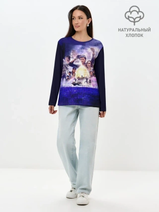 Лонгслив женский. Хлопок / Ready Player One