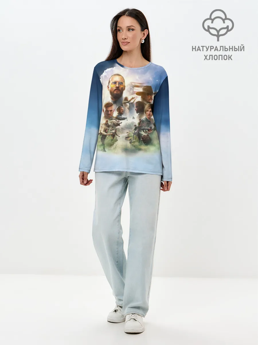Лонгслив женский. Хлопок / Far Cry 5