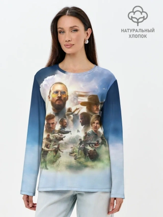 Лонгслив женский. Хлопок / Far Cry 5