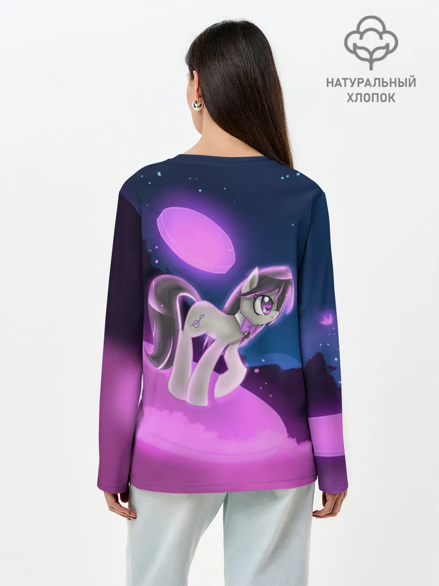 Лонгслив женский. Хлопок / My Little Pony
