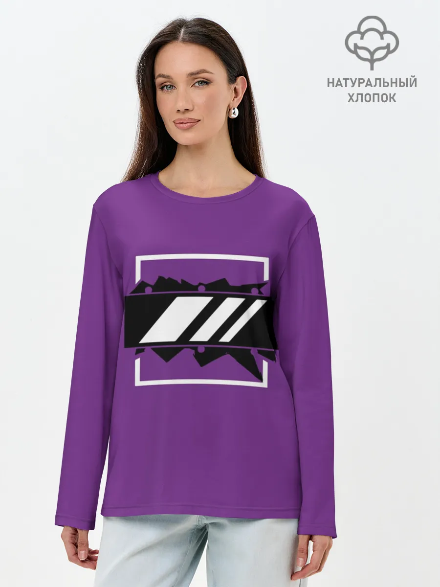 Лонгслив женский. Хлопок / R6S MIRA