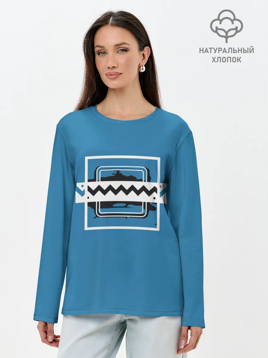 Лонгслив женский. Хлопок / R6S FROST / RAINBOW SIX SIEGE