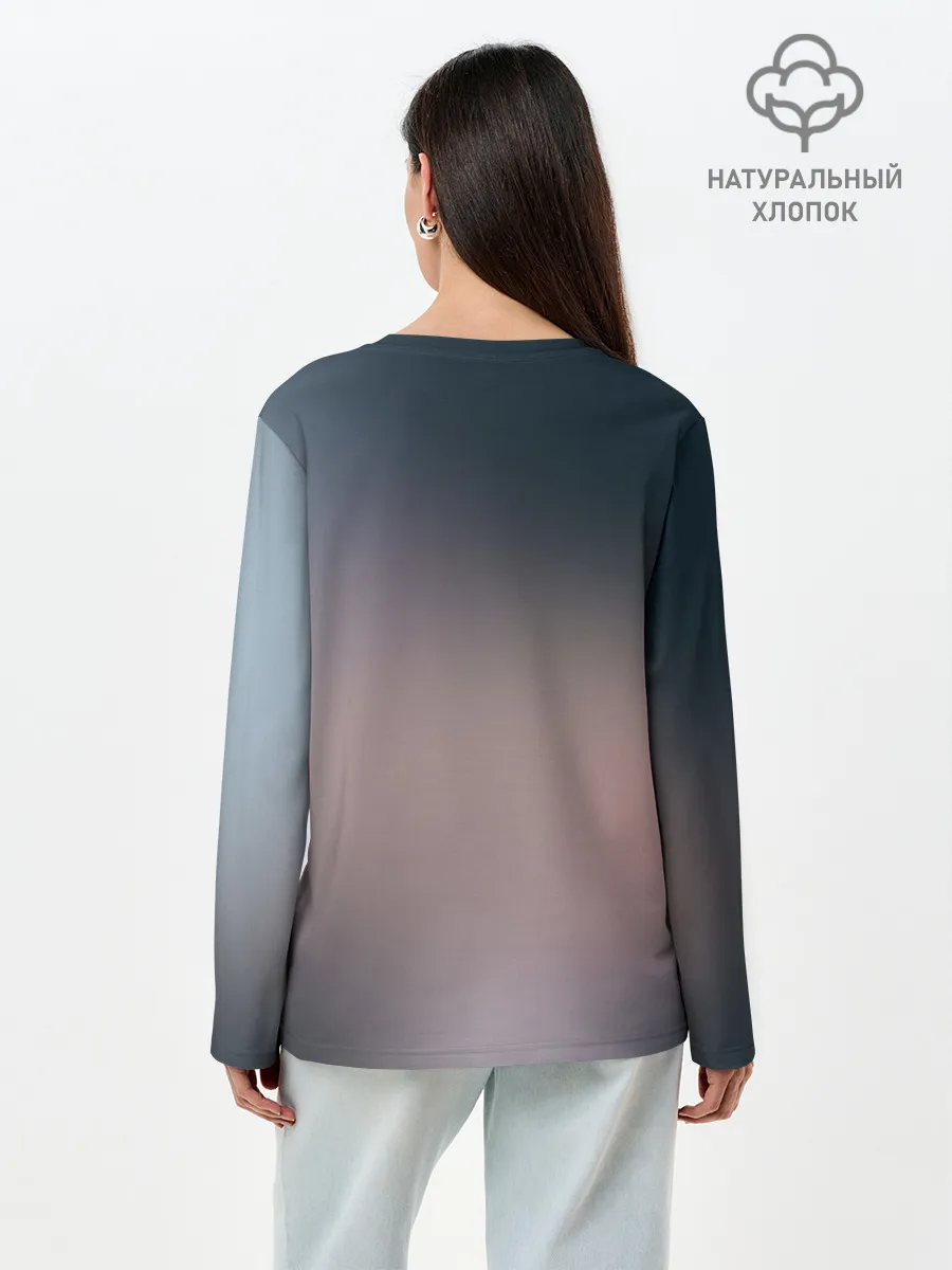 Лонгслив женский. Хлопок / Death art