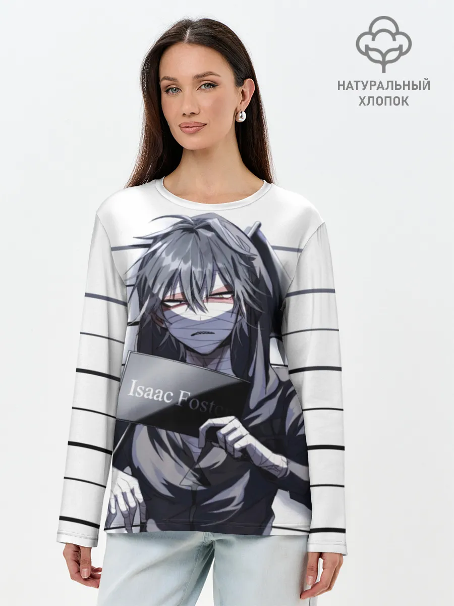 Лонгслив женский. Хлопок / Satsuriku no Tenshi