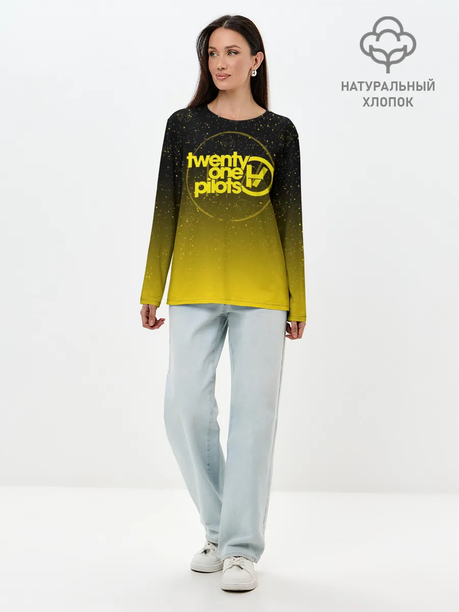 Лонгслив женский. Хлопок / TWENTY ONE PILOTS TOP