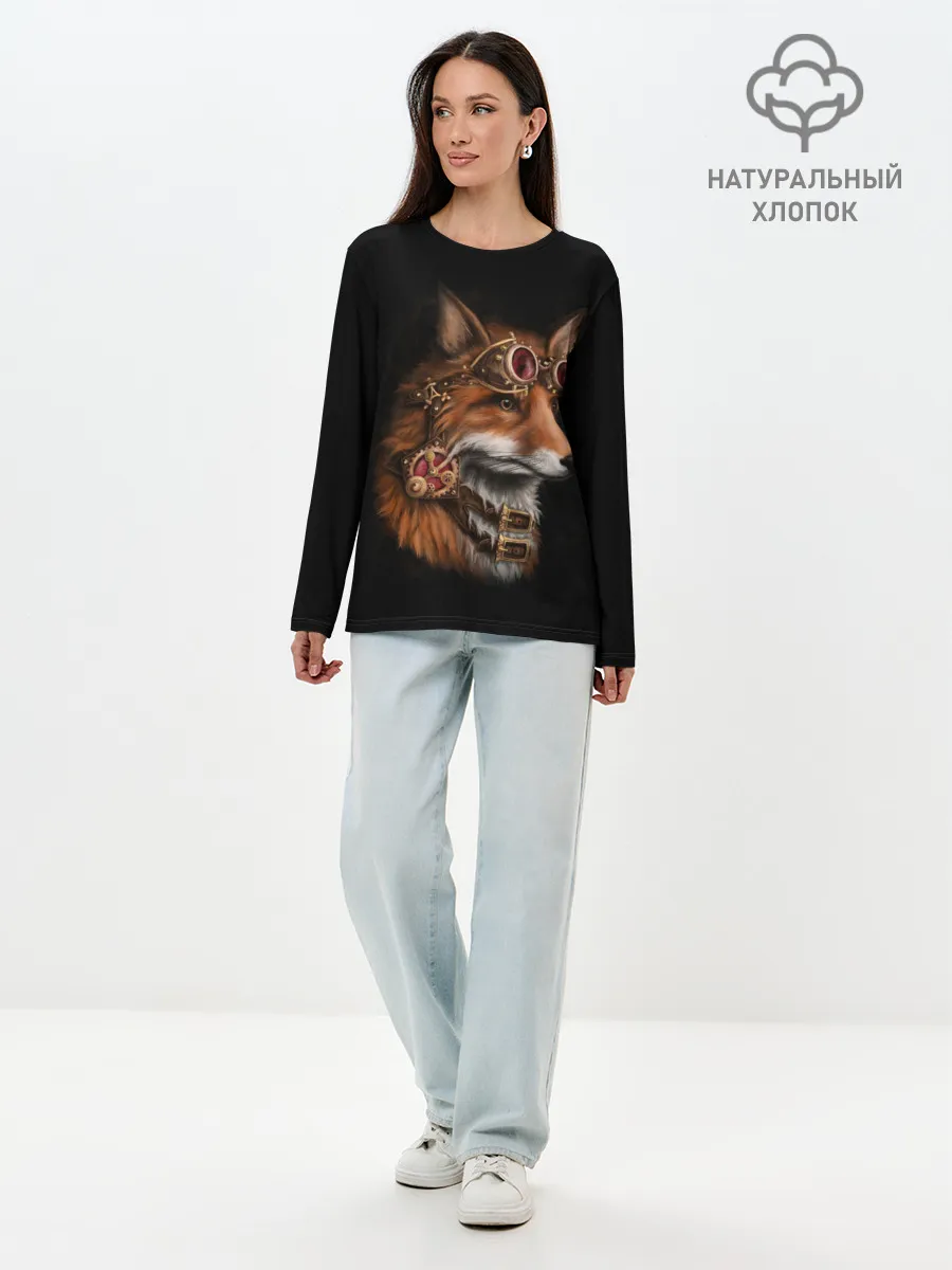 Лонгслив женский. Хлопок / КОРОЛЕВСКИЙ ЛИС | KING FOX
