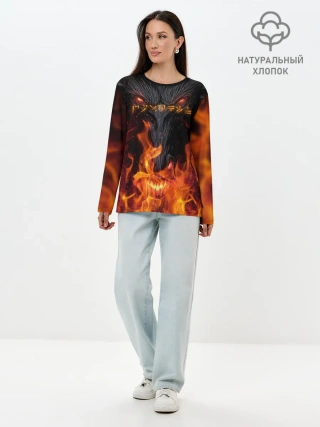 Лонгслив женский. Хлопок / THE ELDER SCROLLS