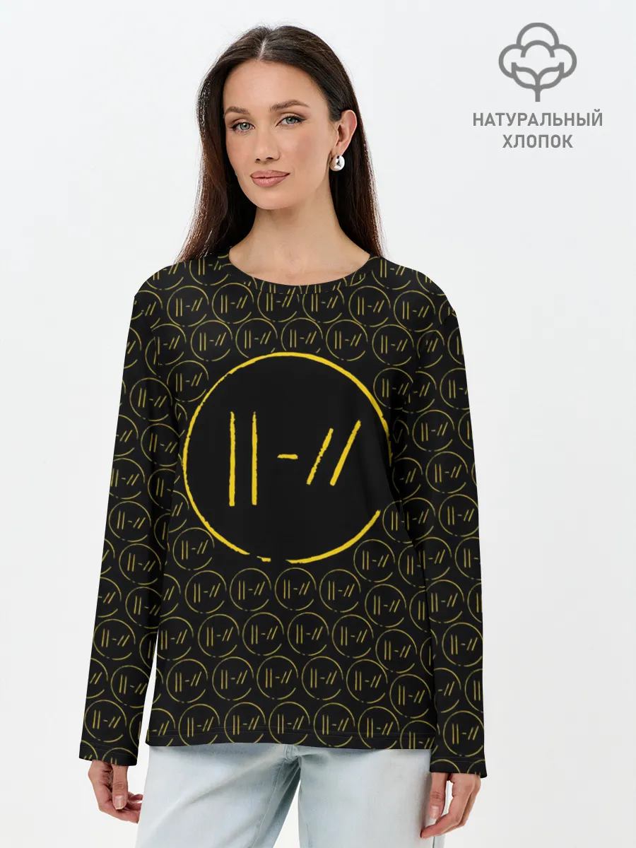 Лонгслив женский. Хлопок / TWENTY ONE PILOTS / TOP