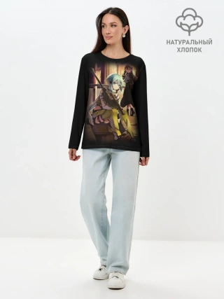 Лонгслив женский. Хлопок / Bullet of Bullets