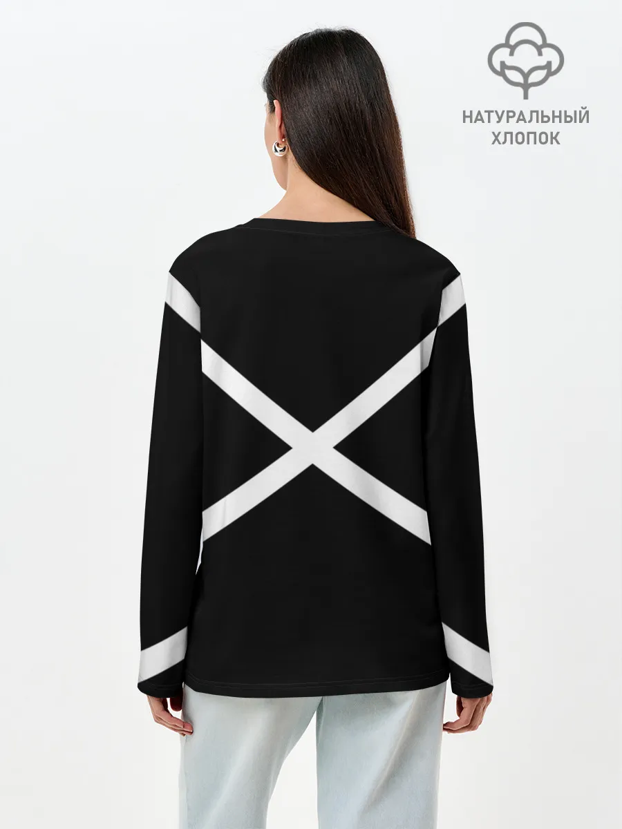 Лонгслив женский. Хлопок / BTS ARMY