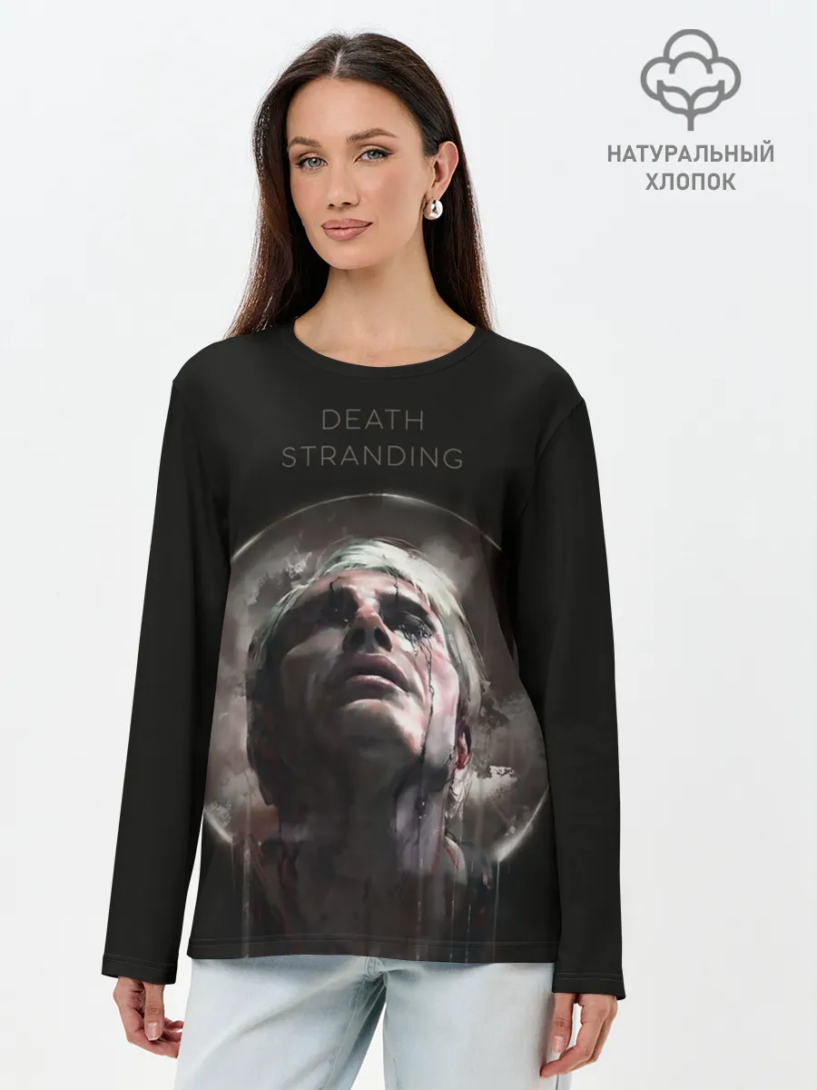 Лонгслив женский. Хлопок / Мадс Миккельсен