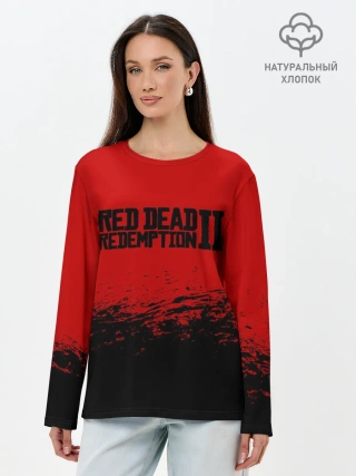 Лонгслив женский. Хлопок / RED DEAD REDEMPTION 2