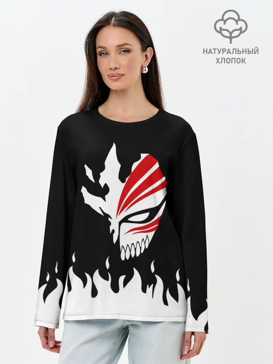 Лонгслив женский. Хлопок / BLEACH