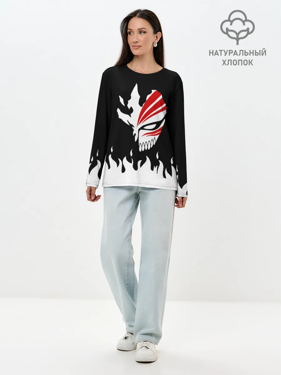 Лонгслив женский. Хлопок / BLEACH
