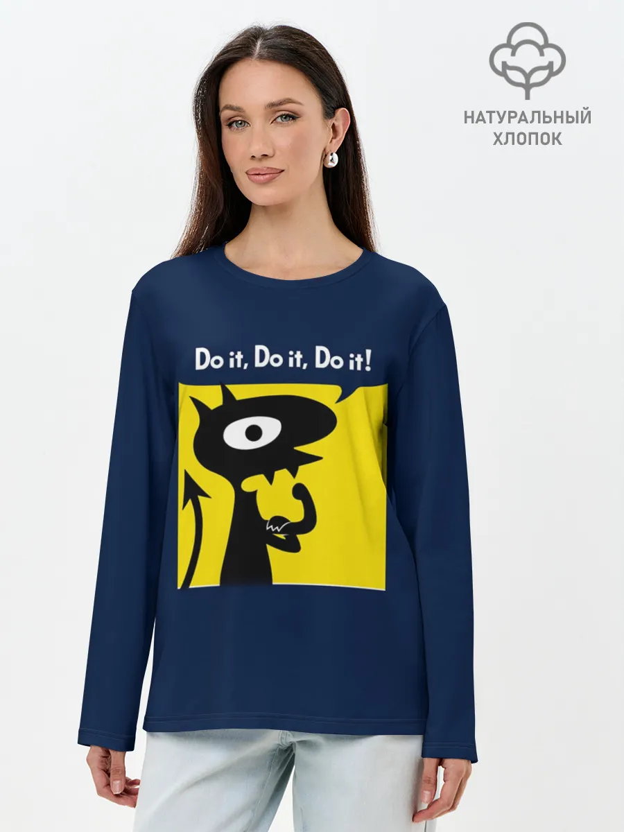 Лонгслив женский. Хлопок / Disenchantment. Do it!