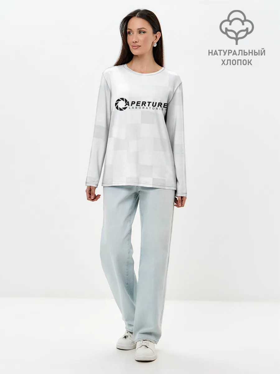 Лонгслив женский. Хлопок / Aperture Labs