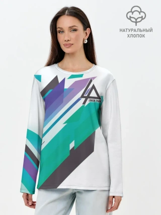 Лонгслив женский. Хлопок / Linkin Park