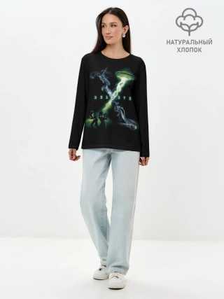 Лонгслив женский. Хлопок / Believe