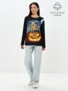 Лонгслив женский. Хлопок / Halloween