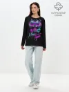 Лонгслив женский. Хлопок / Miami Tiger